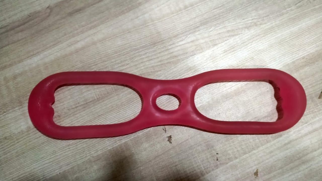 1 Band Figure 8-Shaped Silicone Rope