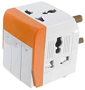 3 Pin Multi Plug Socket Adapter