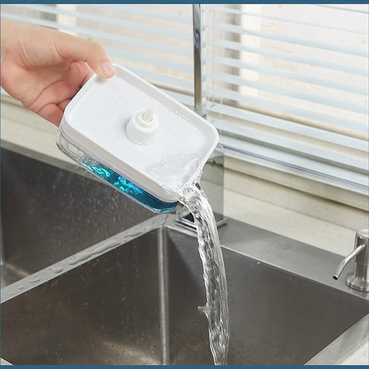 Liquid Soap Dispenser with Sponge Holder