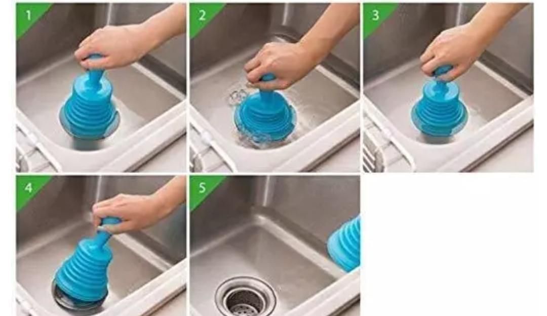 Plunger Sink Blockage Cleaning Remover Tool Drain Dredge Tool